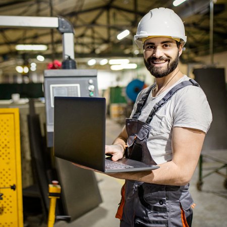 M&eacute;canicien industriel